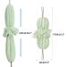 Songaa Bath Shower Loofah Sponge - 2 Pack Exfoliating Back Scrubber with Rope Handles for Women and Men - Long Stretch Body Scrub Loofah (Blue & Green) - Buy Online on GoSupps.com