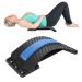 Lumbale back extension device back massage device lordosis support traction stretching stretch spine decompression pillow for spine upper and lower back pain relief posture co.