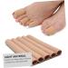 DOITOOL 2pcs Gel Finger Toe Silicone Bandages Thumb Protector - Flesh Color - Buy Online on GoSupps.com