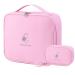 2Stk medication bag Large capacity empty waterproof emergency bag first help bag travel pharmacy bag medicine storage bag for travel home office office (pink)