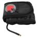 ICRPSTU Lumbar Support Belt 2 in 1 Pain Relief Stress Alleviation Highly Wide Application Back Decompression (Black)