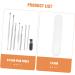 FOMIYES 5 Sets Ear Spoon Kit - Stainless Steel Ear Wax Removal Tools Ear Cleaning Props & Picks for Home Use | International Shipping Available - Buy Online on GoSupps.com