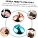 Goohochy 2-in-1 Shampoo Massage Paddle Hairbrush & Scalp Massager - Anti-Hair Loss Cleaning Brush for Bath & Shower - Buy Online on GoSupps.com