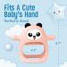 Panda Never Drop Teething Mittens - Baby Teether & Toy for 0-6 Months - Teething Toys for Babies 6-12 Months - Pink - Buy Online on GoSupps.com
