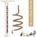 ASOCEA Bird Perch Rope Stand Swing Climbing Toy for Parrot, Budgie, Cockatiel - Bungee Bird Toy - Buy Online on GoSupps.com