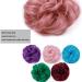 Buy Silk-Co Hair Part with Rubber Band | Wavy Soft Dutt Hair Extensions 35g | Blue Curly Thickening Messy Bun Updos - Buy Online on GoSupps.com