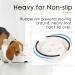 Super Design Slow Feeder Pet Bowl - Anti-Gulping Habit Maker for Dogs and Cats - Non-Slip, Ideal for Dry Wet Raw Food - Small to Large Breeds - Round Cream White Cup - Buy Online on GoSupps.com