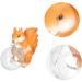 1pc Decorative Lights para Mesa De Lantern Decor Nativity Ornaments Solar Animal Lamp Garden Light Decoration Solar LED Animal Scene Lamp Ornament Resin Light (Orange) - Buy Online on GoSupps.com