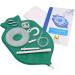 Enema Bag Kit for Colon Cleansing | Platinum Cured Silicone Hose - 2 Quart Green - Buy Online on GoSupps.com