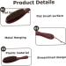 Clothes Brush Lint Remover | Premium Lint Brushes with Wood Handle - Easy Hanging & Comfortable Grip - Perfect for Clothes & Felt Hats | International Shipping Available - Buy Online on GoSupps.com