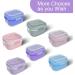 Argomax Denture Box - Dark Purple Prosthesis Storage Cleaning & Soaking Solution with Sieve | Durable & Stylish Dentistry Box - Buy Online on GoSupps.com