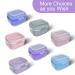 ARGOMAX Denture Case for Thorough Cleaning | Dark Purple Denture Cup with Filter and Tray - Buy Online on GoSupps.com