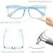 COOLOO Blue Light Blocking Gaming Glasses - Anti Glare, Headache & Eye Strain Relief with Blue Light Filter - Super Light Weight Fashion Design - Buy Online on GoSupps.com