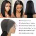 10 Inch Bob Wig Human Hair - 13x4 Lace Frontal Wig for Black Women | Pre Plucked, 150% Density, Natural Color - HD Transparent - Buy Online on GoSupps.com