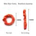 Rosennie Colorful Hair Ties 30 Elastic Scrunch Bands for Women & Girls 50 Vibrant Colors Perfect Ponytail Accessories - Buy Online on GoSupps.com