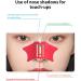 Multifunctional Silicone Template & Nose Contouring Stencil with Brush - Nose Shadow Tool Face Makeup Guide for Perfect Application - Buy Online on GoSupps.com