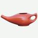 Ancient Impex Ceramic Neti Pot for Nasal Cleansing | Neti Pot with 5 Sachets of Neti Salt + Instructions Leaflet | Natural Treatment for Sinus Infection and Congestion (Brown)