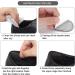 Dr.Foot Heel Grips - Self-Adhesive Heel Cushion Inserts for Men and Women | Prevent Heel Slipping, Rubbing, Blisters, and Foot Pain | Improve Shoe Fit - 2 pairs + Bonus Shoe Horn in Black - Buy Online on GoSupps.com