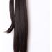 KARLOR Ponytail Hair Extensions 80 cm with Hair Scrunchie Natural Synthetic Hair Braids Hair Extensions for Braiding Long Ponytail Brown Hairpiece for Women - Buy Online on GoSupps.com