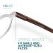 Clear Small Retro Round Reading Glasses for Men & Women - Vintage Style Durable & Comfy - 0.5x Readers Perfect for All Face Shapes - Buy Online on GoSupps.com