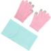 Qukaim Moisturizing Gel Hand Gloves Set Moisturizing Gel Hand Gloves Set with Spa Neck Mask Reusable Hydrating Gel Gloves Touch Screen for Cracked Skin - Buy Online on GoSupps.com