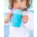 Green Sprouts Sprout Ware Plant-Plastic Sip & Straw Cup with Sippy & Straw Spouts - Gray - Buy Online on GoSupps.com