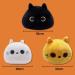 Tocwick Cat Plush Toys Stuffed Animals - Cute Pillows for Car and Home Decor (Orange/Black/White) - Buy Online on GoSupps.com
