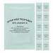 ERINGOGO Lingettes L'Huile Apr s pilation 30 Pi ces Nettoyage Doux des R sidus de Cire Apaisantes pour Peau Sensible pour Usage Maison et Salon Soin Post- pilation