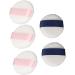 Round Powder Puff Loose Powder Puff 5pcs Washable Skin Friendly for Woman for Home Travel Office - Buy Online on GoSupps.com