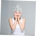 Warmhm Coral Fleece Shower Cap Reusable Shower Caps for Women Hair Drying Towel Washing Headwear Head Bath Cap Shower Cap Large Dry Hair Turban Cap Hair Towel Absorb Water Miss - Buy Online on GoSupps.com