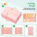 Small Daily Pill Organizer 2 Pack - 7 Compartment Magnetic Travel Pill Box for Vitamins Supplements & Fish Oil - Dustproof Portable Perfect for Purse (Blue & Pink - Buy Online on GoSupps.com