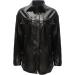 Shop Dantazz Women's Short Black Leather Jacket - Casual Motorcycle Blouse | Autumn Winter Fashion Blazer - Buy Online on GoSupps.com
