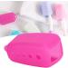 Silicone Electric Toothbrush Head Cover - Portable Protective Cap for Travel Camping & Bathroom | Rose Red - Buy Online on GoSupps.com