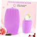 Ipetboom Facial Ice Roller Ice Rollers for Your Face Ice Roller for Face and Eye Skin Care Roller Ice Cube Face Roller Facial Roller Face Ice Roller Skin Care Face Massage Tools Ice Globes 11.4x6.5cm Purple - Buy Online on GoSupps.com