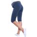 MijaCulture Capri Maternity Trousers Pants Short 4090 XXL Petrol Blue - Buy Online on GoSupps.com