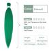 YDDM 32-Inch Pre Stretched Braiding Hair Extensions - Green Jumbo Braids 3 Pack Kunsthaar for Stylish Braid Extensions - Buy Online on GoSupps.com