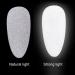 Agatige Glow in The Dark Pigment Powder Professional Nail Reflective Pigment Metallic Powders Decor for Nail Art Decoration Painting Crafts 20g(White) - Buy Online on GoSupps.com