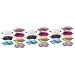 minkissy Shiny Sequin Eye Patches 21 Pcs Double-Sided Sequined Eye Mask Man Pajamas Sequins Mermaid Creative Blindfolds