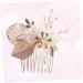 FRCOLOR Headpiece Wedding Hair Comb Bridal Comb Rhinestone Comb Pearl Hair Comb for Bride Hair Comb for Bride Headpiece Rhinestones Accessories - Buy Online on GoSupps.com