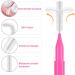 Interdental Brush 100 Pcs - Premium Tooth Flossing Heads & Dental Picks for Effective Oral Care | International Shipping - Buy Online on GoSupps.com