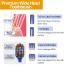 Ebisu Premium Care Toothbrush - Extra Soft Double Layered Bristles - BPA Free - 3 Colors - Adult Size (4 Pack) - Buy Online on GoSupps.com
