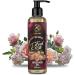 Massage Oil Rose 200ml | Relaxing Body Oil with Rose Wood Almond & Grape Seed | All Skin Types | Fragrant Relaxation - Buy Online on GoSupps.com