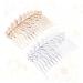 Beaupretty wedding hair comb girl birthday bridesmaid hair clip leaf comb hair comb leaves Flower Comb for Bridal Hair Comb for Bride Alloy Comb hairpin headgear gold leaf Comb - Buy Online on GoSupps.com