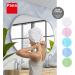 Premium Pana Hair Towel & Turban - Microfiber with Keratin Oil Infused Care | Roca Clasp | 64x23 cm - Buy Online on GoSupps.com