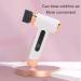 Cordless Hair Dryer High Speed Blow Dryer with Nozzle Rechargeable Portable Travel Hair Dryer Temperature & Speed Adjustable Low Noise Fast Drying for Home Dormitory White - Buy Online on GoSupps.com