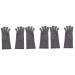Mobestech 3 Pairs Gloves for Men Womens Gloves Night Splint Finger Joint Gloves Open Finger Gloves Half Finger Half-finger Gloves Safety Gloves Anti Gloves Compression Man Bracket