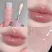 6 Colors Plumping Lip Gloss Set | Hydrating Water Mirror Lipstick | Shimmery Glitter Moisturizing Makeup - Lightweight & Sheer - Buy Online on GoSupps.com