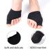 Bale Toe Sleeves & Correctors for Men & Women | Pain Relief & Protection for Big Toe | Straighten & Comfort | Available in Black - Buy Online on GoSupps.com