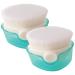 Sunblock Applicator Set - 2 Packs with Protective Cap | No Absorb Powder Baby Sunscreen Applicator for Even Application - Green - Buy Online on GoSupps.com
