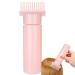 180ml Hair Oil Applicator Bottle Root Comb Applicator Bottle with Clear Scale 13 Oil Outlets Hair Root Comb Portable Hair Dye Bottle for Hair Care and Styling(Pink) Type1